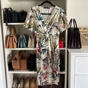 Zara Floral Dress XS